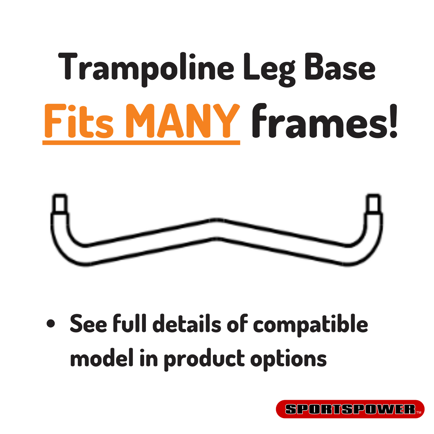 Trampoline Leg Base for the 14' Sportspower Models