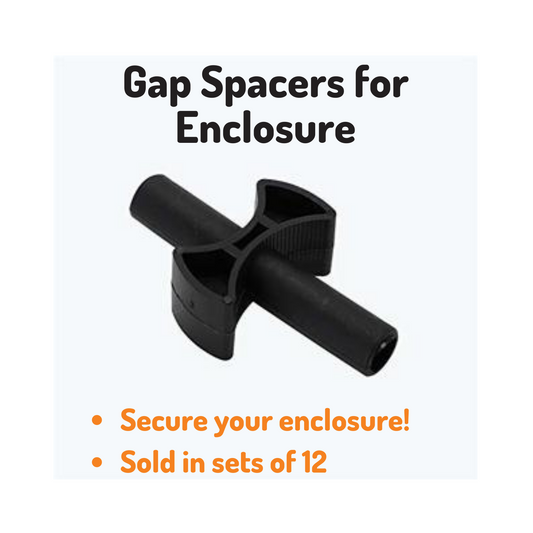 Enclosure Gap Spacers, Set of 12